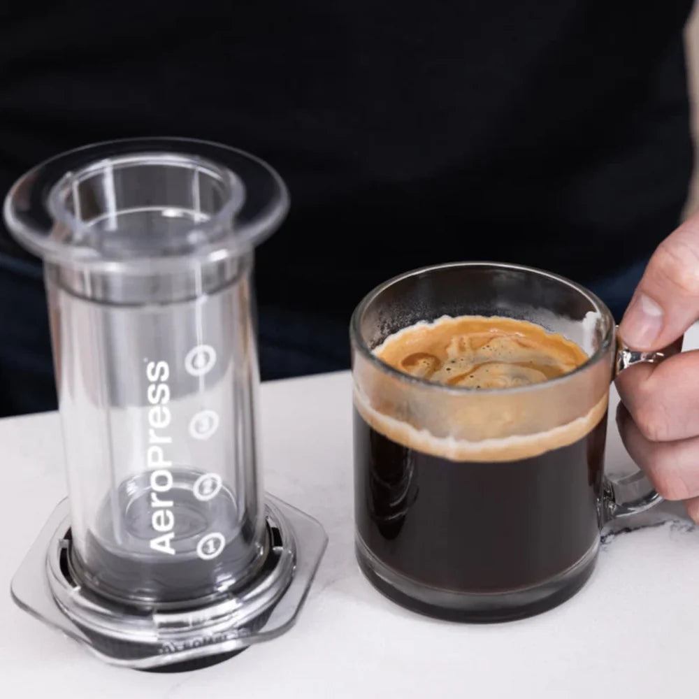 AeroPress Coffee Maker – Clear & Colored