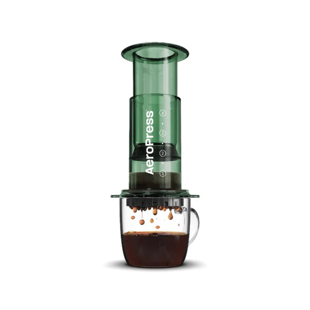 AeroPress Coffee Maker – Clear & Colored