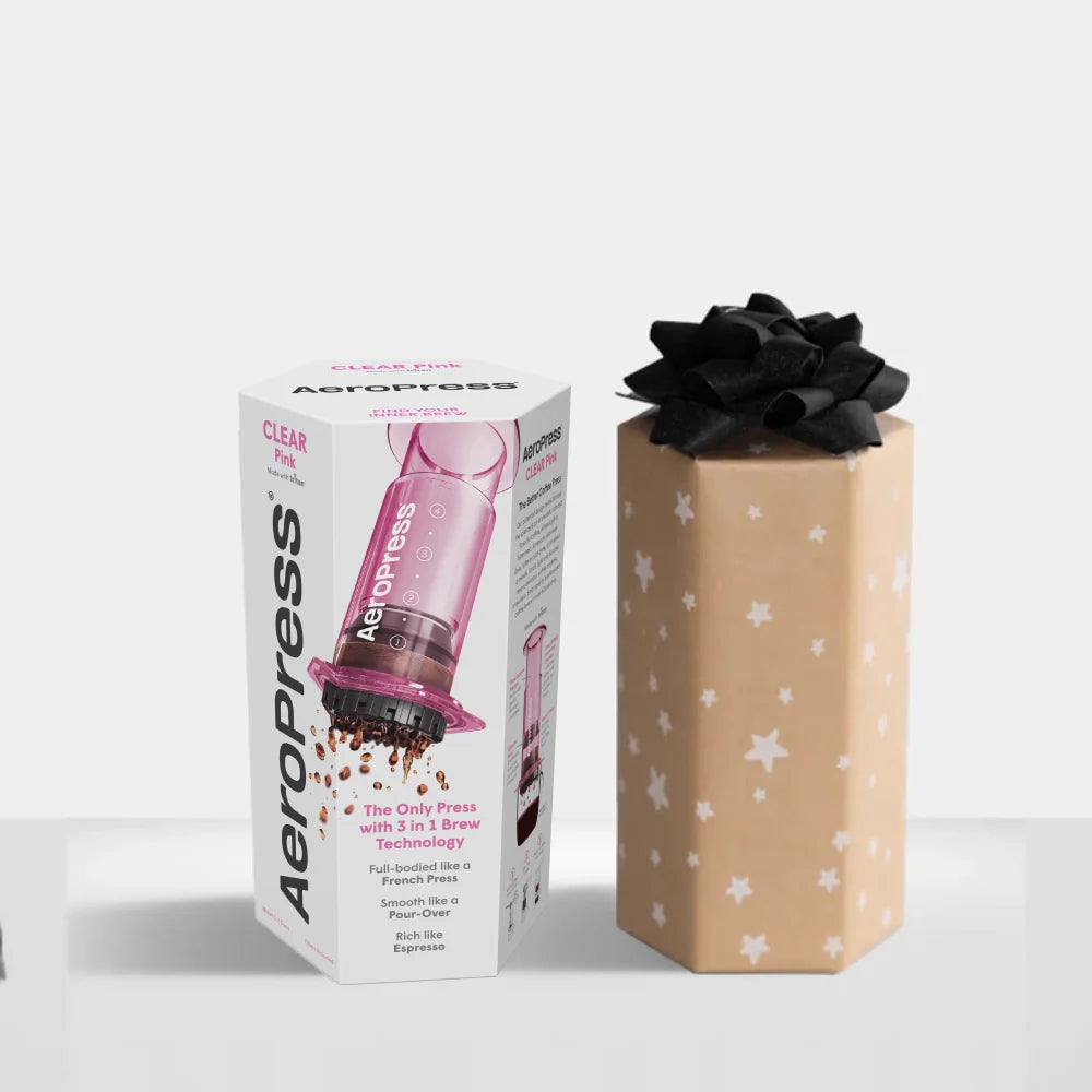 AeroPress Coffee Maker – Clear & Colored