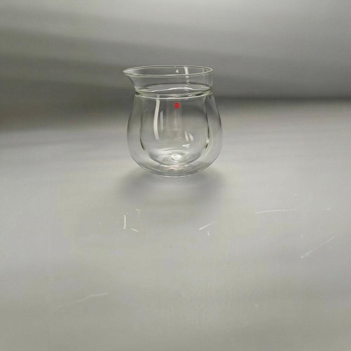 YEARN TOUR Double Wall 3 Tastes Glass Cup - Clear - 300 ml