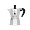 Bialetti Moka Express Coffee Maker – Silver Classic Stovetop Espresso Pot