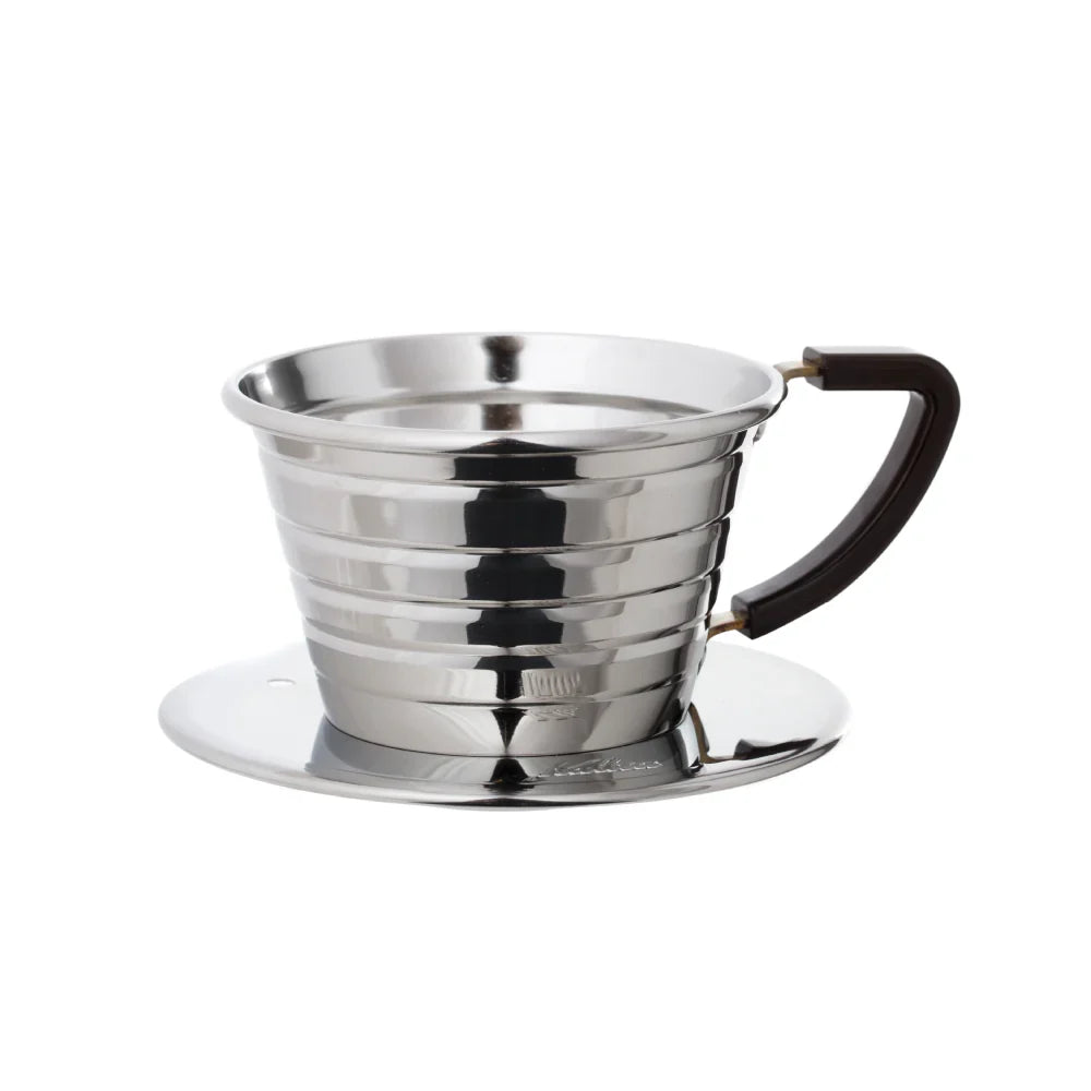 Kalita Wave 155 Stainless Steel Dripper – 1-2 Cups