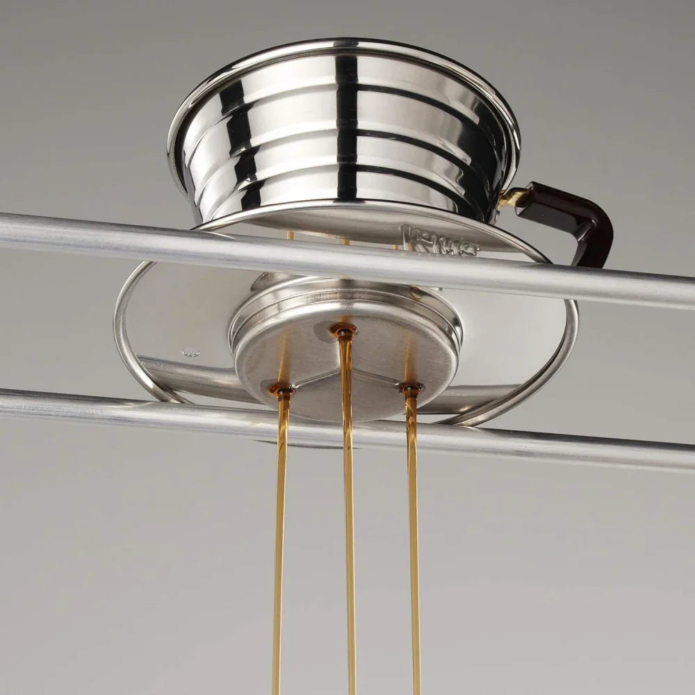 Kalita Wave 185 Stainless Steel Dripper – 2-4 Cups