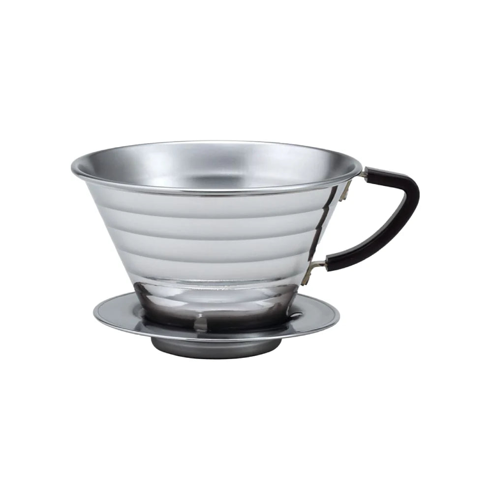 Kalita Wave 185 Stainless Steel Dripper – 2-4 Cups
