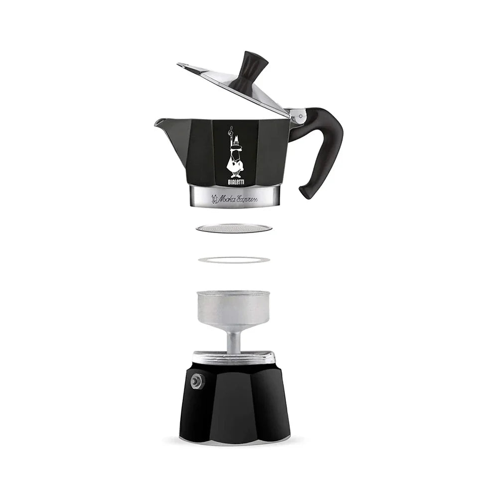 Bialetti Moka Express Coffee Maker – Red & Black Edition