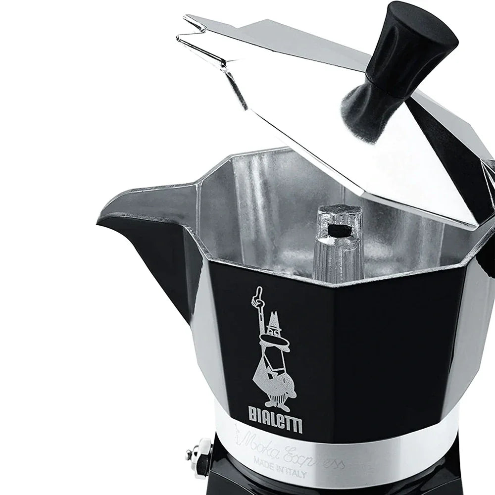 Bialetti Moka Express Coffee Maker – Red & Black Edition