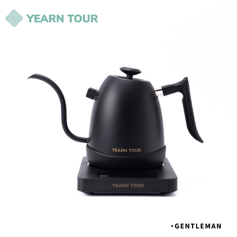 YEARN TOUR Flow Adjuster Kettle 1 L - Black
