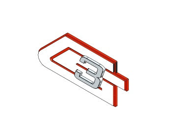 La Marzocco Back Logo Gs Style GS3 - Part D2008