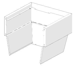 La Marzocco Body Cover Assembly Linea Mini R White - Part C175262